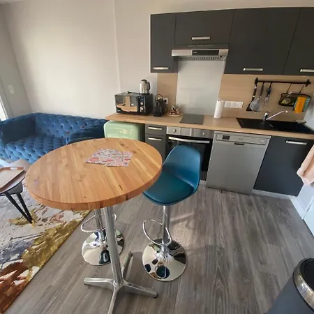 T2 Avec Parking, Loggia, Vue Puy De Dome アパート